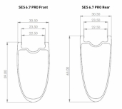 ENVE SES 6.7 Pro Factory Wheelset